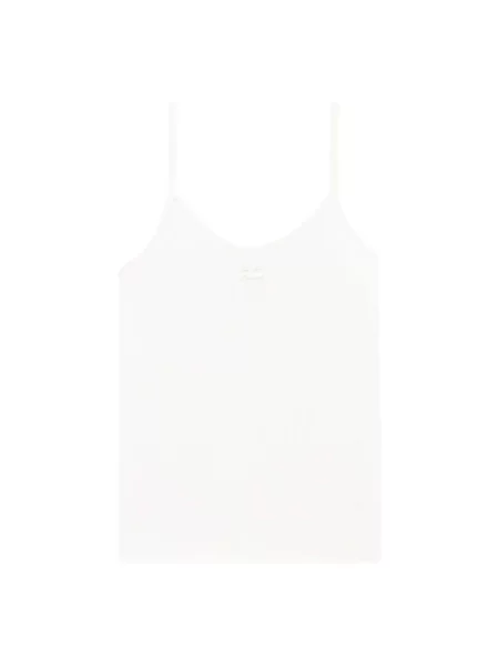 Top Courreges retro beżowy