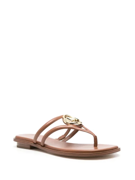 Dirželis skaidrios sandalai Michael Michael Kors juoda