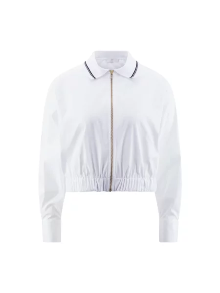 Riani Krótka Bluzka weiss biała