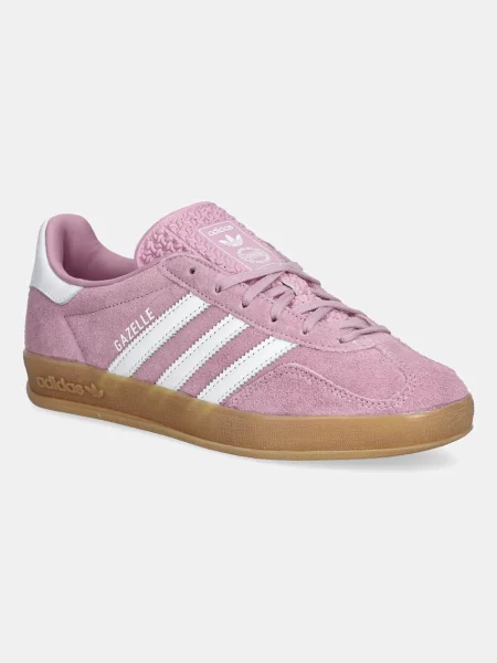 Велурени маратонки Adidas Originals бяло