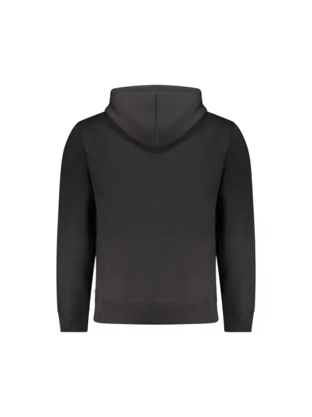 Bluza z kapturem Pepe Jeans z długim rękawem czarna