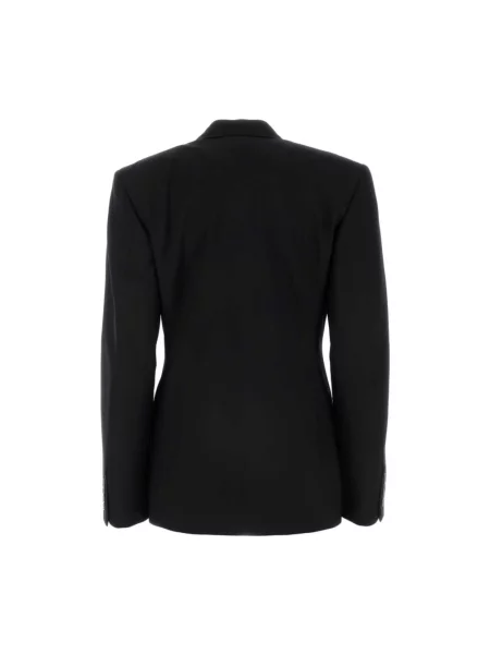 Marynarka Balenciaga wełniana czarna