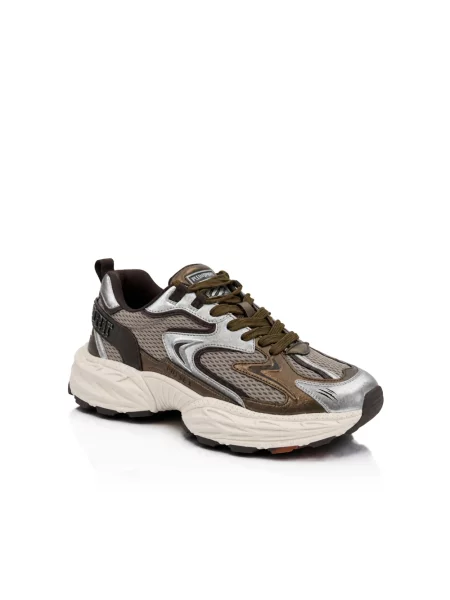 Plein Sport Sneakersy Pulse X FAFS brązowy