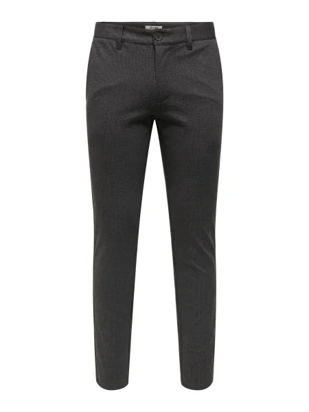 Only & Sons Chino kalhoty ONSMark tmavě šedá