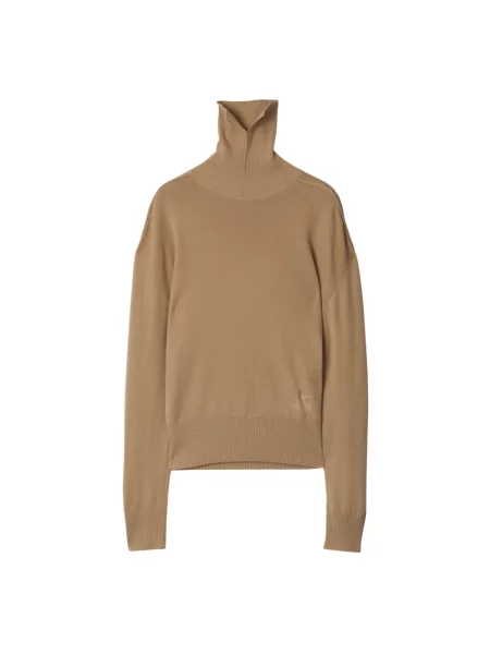 Golf golf Burberry wełniany brązowy