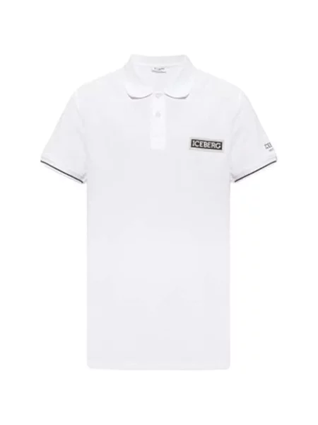 Koszulka polo Iceberg biała