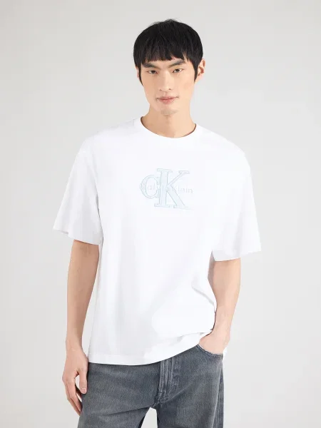 Calvin Klein Jeans Tricou alb