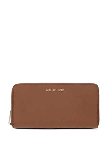 Obleková peněženka Michael Michael Kors po kolena na ramínka bílá