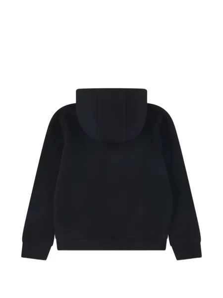 Bluza z kapturem dziecięca Lacoste czarna
