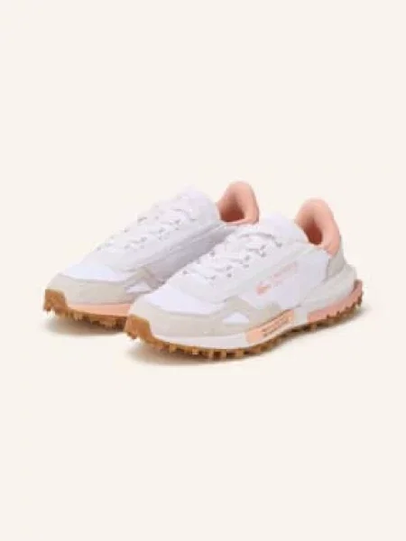 Lacoste Tenisky Elite Active / světle šedá / lososová bílá