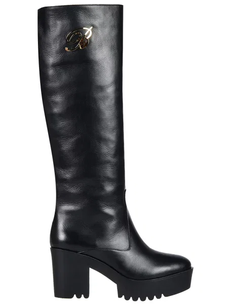 Сапоги Blumarine черные