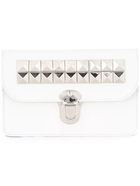 Portofel Comme Des Garçons Wallet cu tepi alb