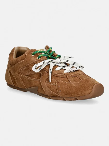 Steve Madden sneakers din piele întoarsă Asiel maro