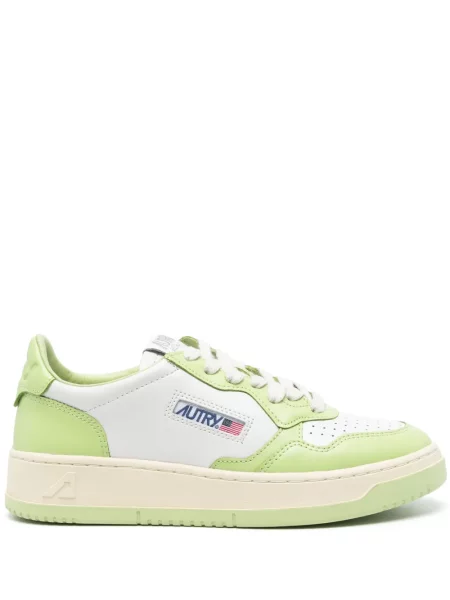 Sneakerși Autry din piele alb