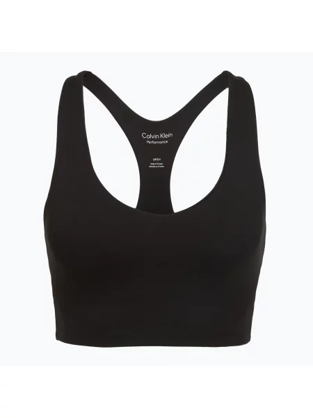 Melltartó Calvin Klein Soft Sport Longline black. Méret: S fekete