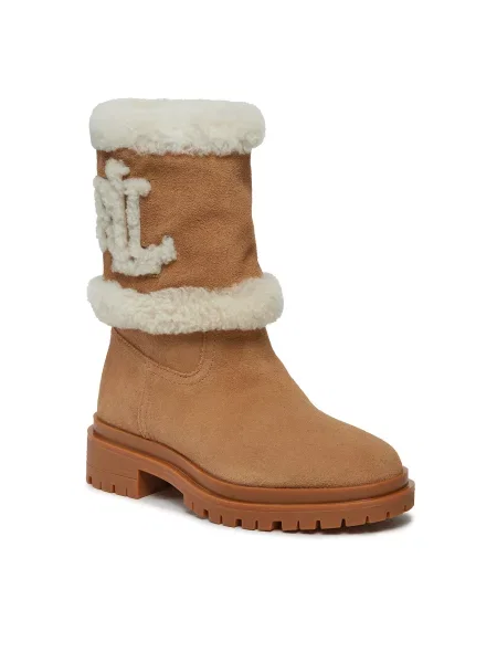 Zimski škornji Lauren Ralph Lauren rjava
