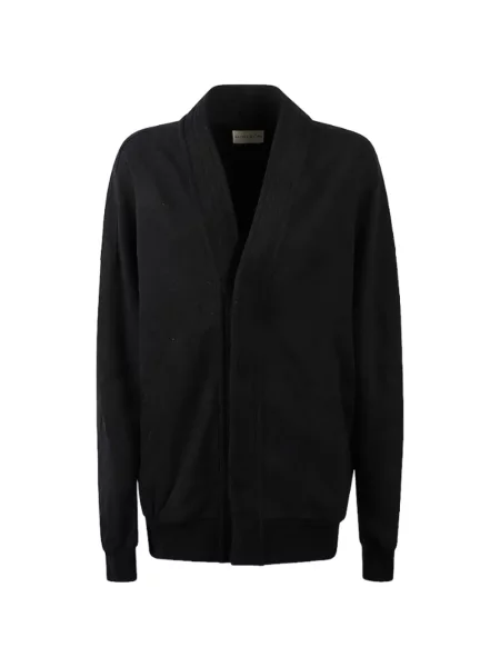 Gulerat cardigan Mordecai cu dungi negru