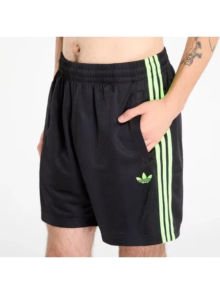 Žakárové kraťasy Adidas Originals černé