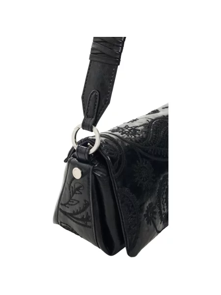 Crossbody táska Desigual fekete
