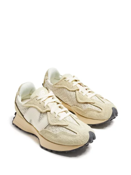 Sneakerși New Balance 327 cu model leopard alb