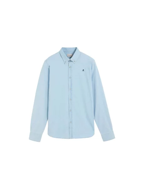 Scalpers Cămașă denim albastru