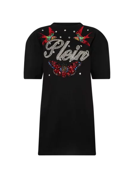 Mini rochie mini Philipp Plein de costum mini negru