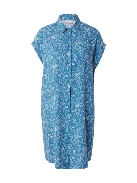 Triumph Cămașă de noapte Boyfriend albastru