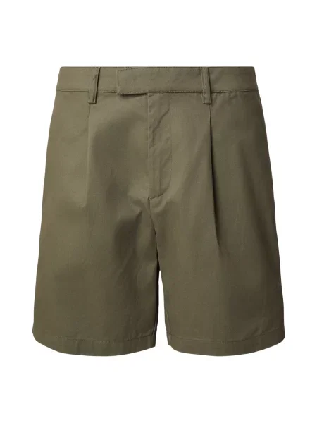 DAN FOX APPAREL Pantaloni cutați Hermann' verde