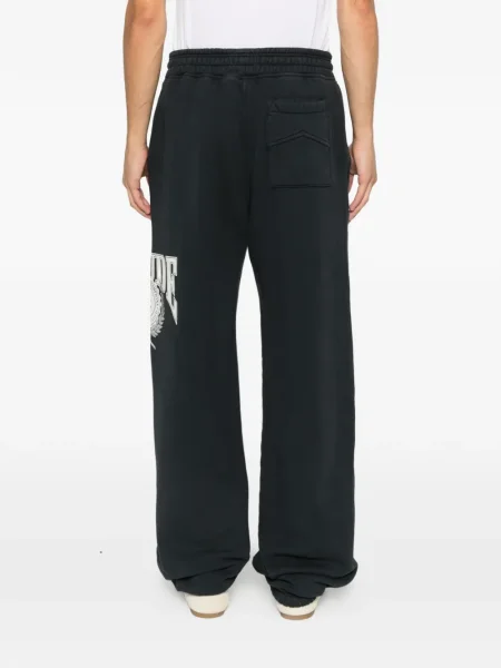Pantaloni Rhude cu imagine negru