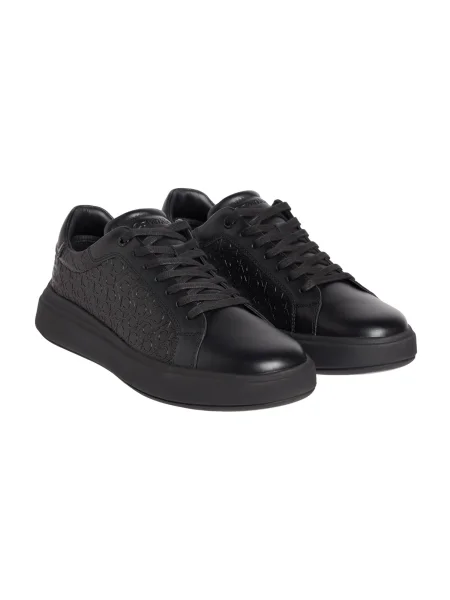 Superge Calvin Klein Chunky Low Top Lace Up Mono črna