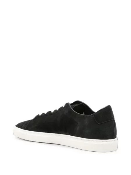 Sneakerși Common Projects din piele de căprioară negru