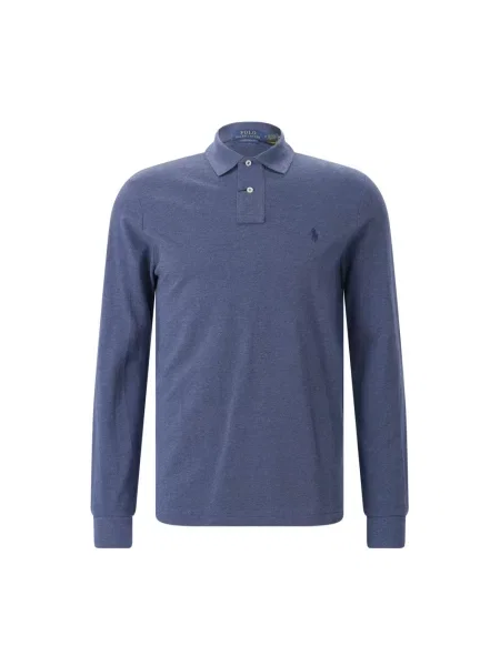 Koszulka polo o kroju regular fit z czystej bawełny Polo Ralph Lauren niebieska
