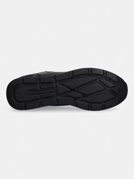 Tommy Hilfiger LIGHT EVA RUNNER LEATHER маратонки мъжки от кожа черно