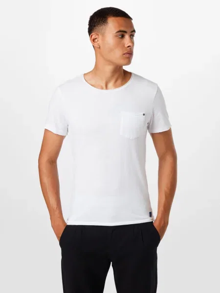 BLEND Tricou NOEL' alb