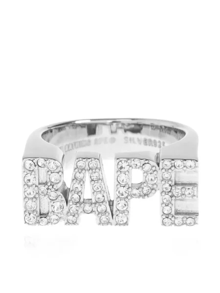 Inel A Bathing Ape® argintiu