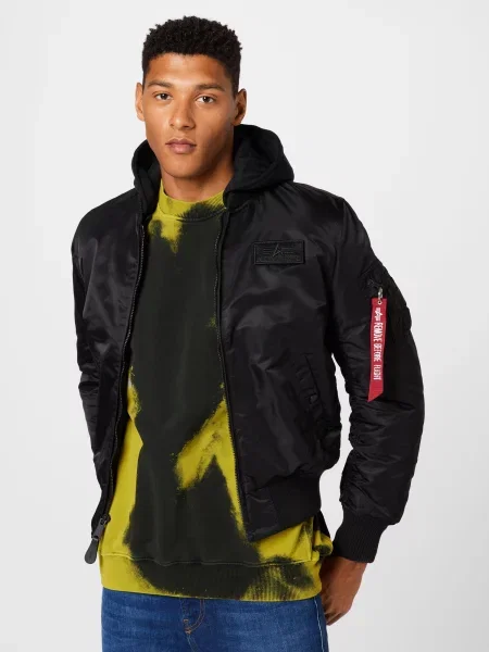 ALPHA INDUSTRIES Prehodna jakna ZH rdeča bela črna