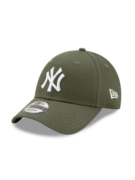 New Era MLB New York Yankees Cap Olive/ White Universal alb