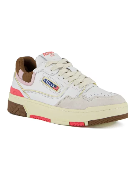 Sneakersy Autry skórzane białe