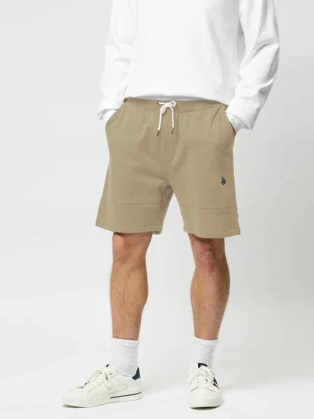 U.S. POLO ASSN. Nadrág UMCARSTEN / sötétzöld bézs