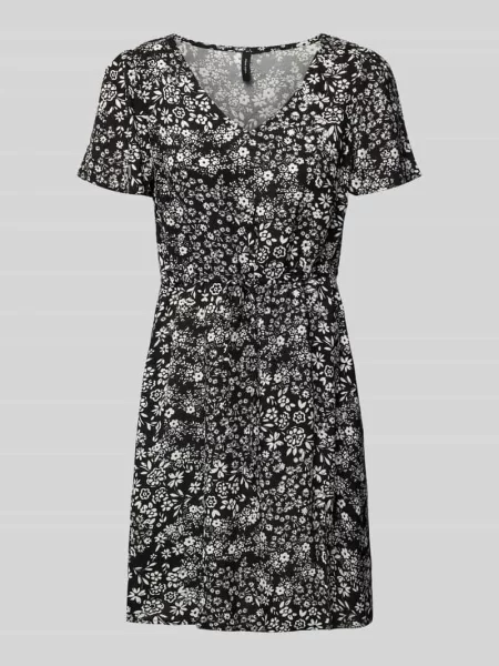 Sukienka casualowa mini z czystej model ‘EASY JOY’ Vero Moda czarna