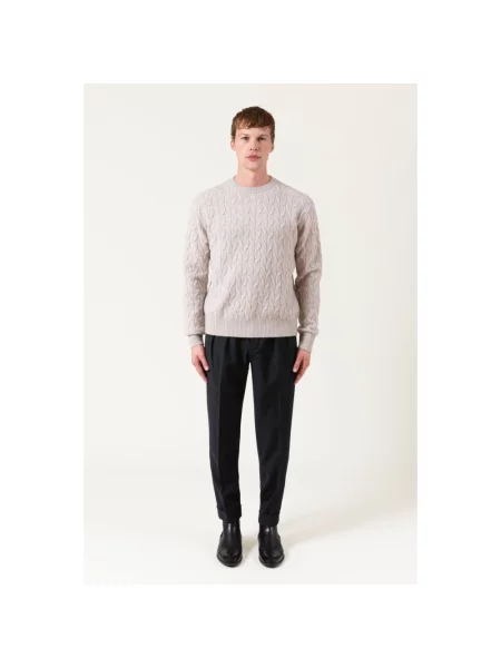 Sweter Autore wełniany beżowy