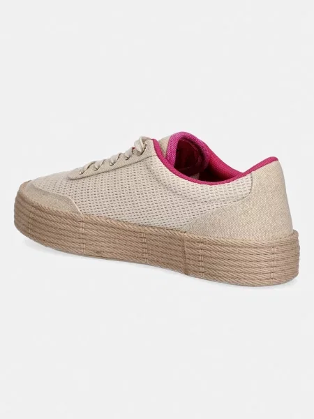 Espadryle Tommy Hilfiger beżowe