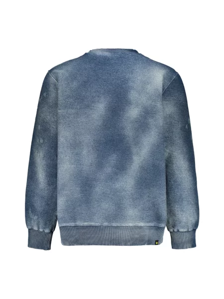 Bluza Barrow z logo niebieska