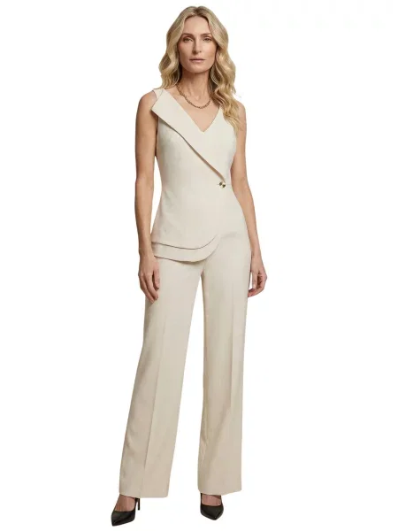 Salopetă scurtă Artigli alb