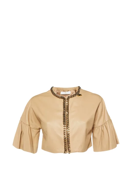Decupat geanta de piele Elisabetta Franchi