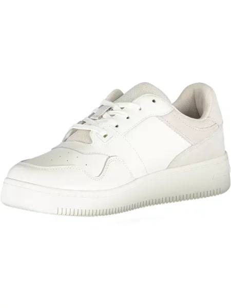 Sneakersy Tommy Jeans zamszowe białe