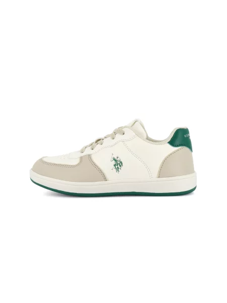 US POLO ASSN. Tenisky Kevin / světle / zelená béžová