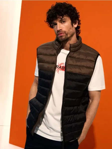 Sinsay Kamizelka puffer czarny