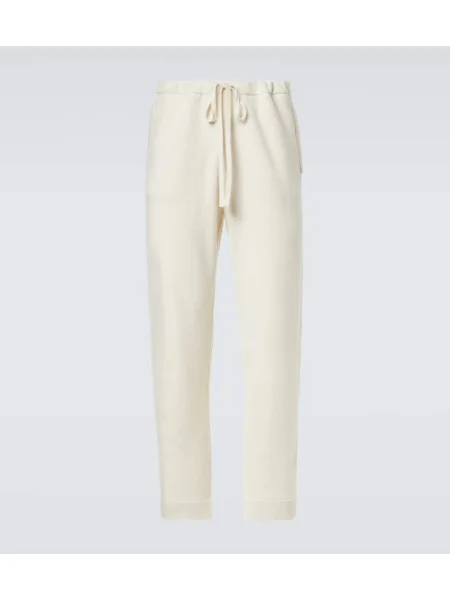 Hlače God's True Cashmere od kašmira bijela