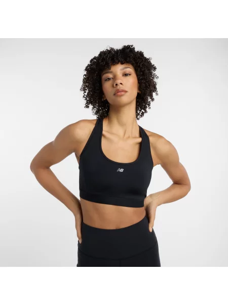 Biustonosz do biegania New Balance – czarny